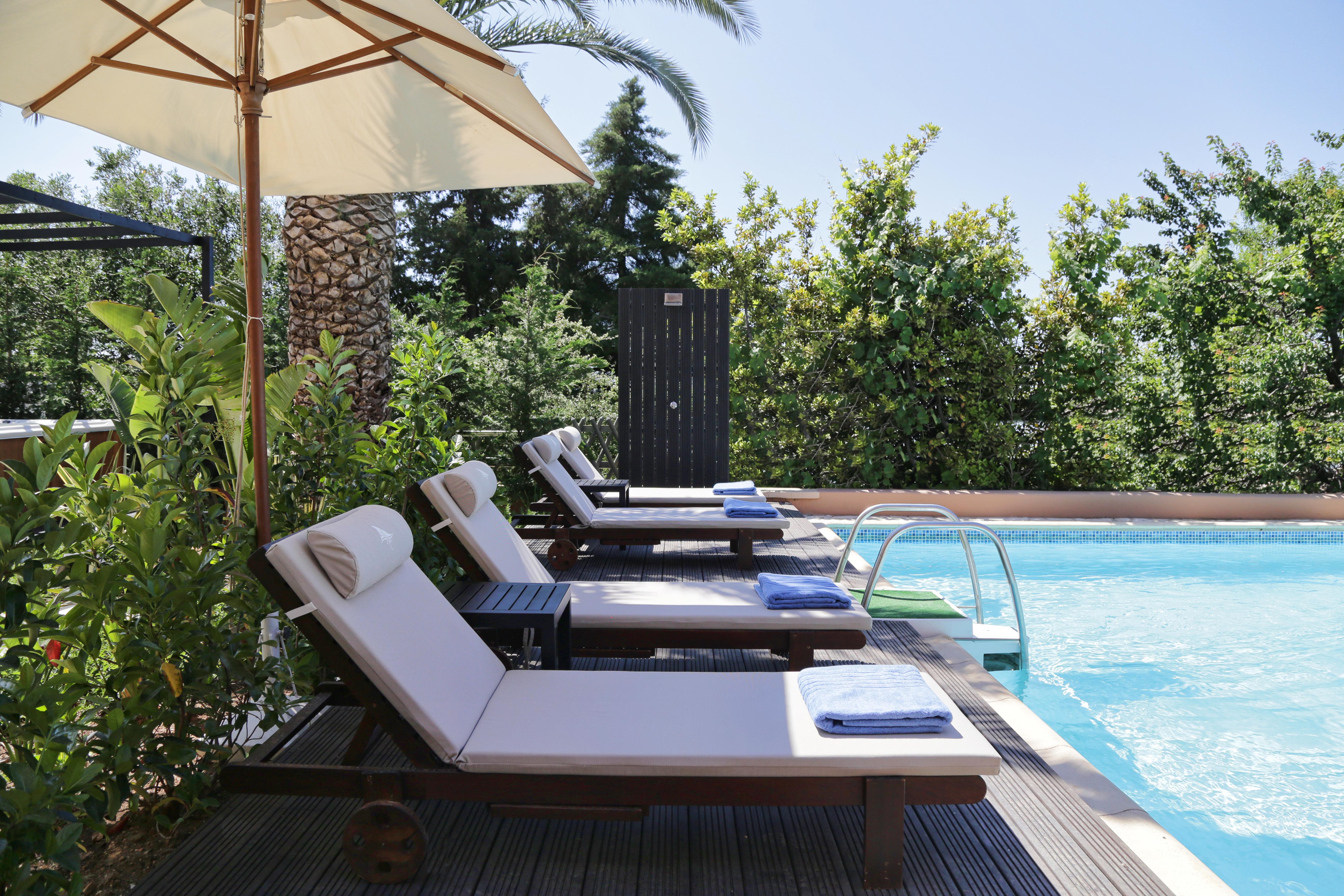 Lena Mare Boutique Hotel Acharavi  Bagian luar foto